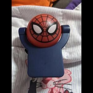 Marvel Kids Spiderman Night Light LED Vintage 2012 Vintage Projector Rotating